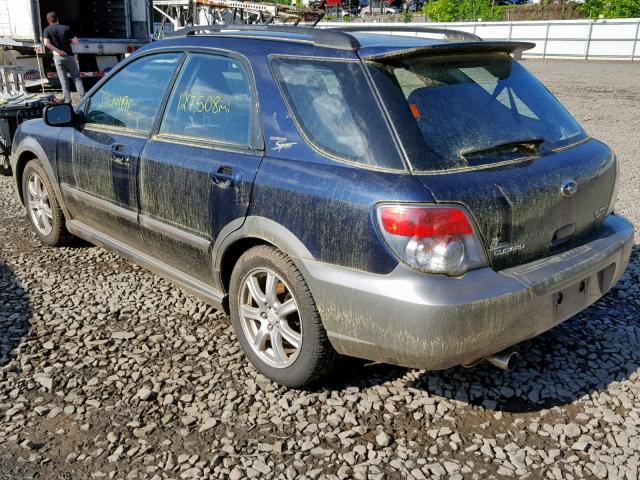 JF1GG68666H815356 - 2006 SUBARU IMPREZA OU BLUE photo 3