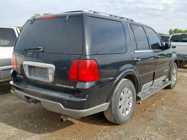 5LMFU28R24LJ02622 - 2004 LINCOLN NAVIGATOR შავი ფოტო 4