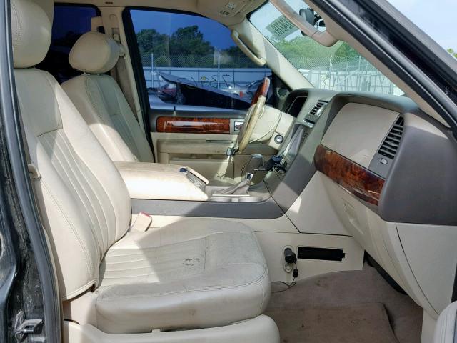 5LMFU28R24LJ02622 - 2004 LINCOLN NAVIGATOR შავი ფოტო 5