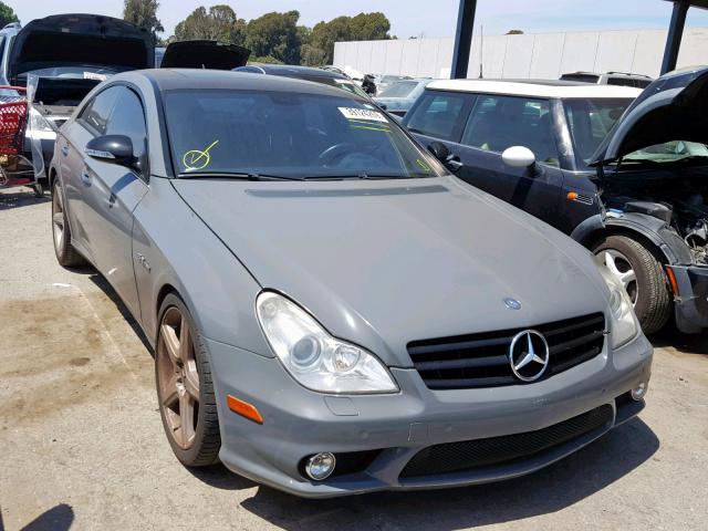 WDDDJ77X97A102725 - 2007 MERCEDES-BENZ CLS 63 AMG GRAY photo 1