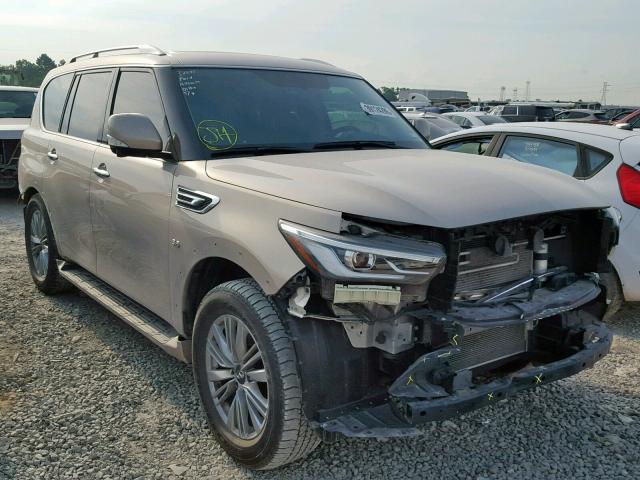 JN8AZ2NF2J9660951 - 2018 INFINITI QX80 BASE TAN photo 1