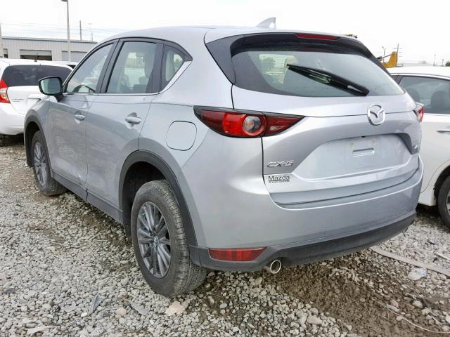 JM3KFABMXJ0399764 - 2018 MAZDA CX-5 SPORT SILVER photo 3