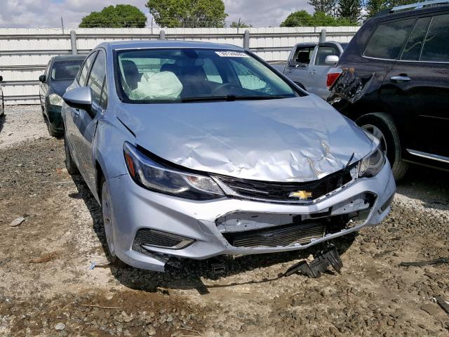 1G1BF5SM0H7185344 - 2017 CHEVROLET CRUZE PREM BLUE photo 1