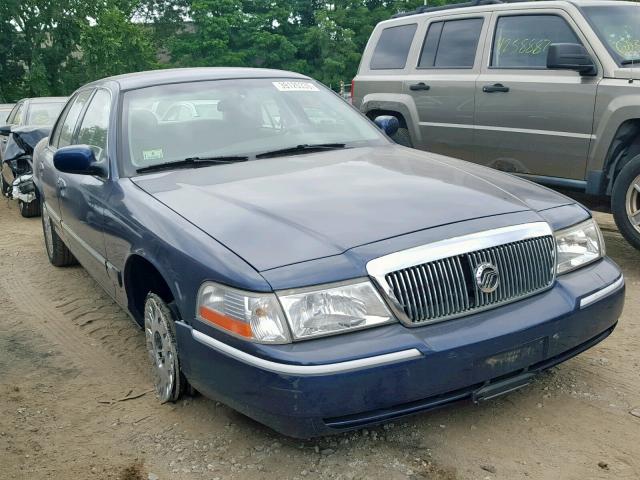 2MEFM74W54X672728 - 2004 MERCURY GRAND MARQ BLUE photo 1