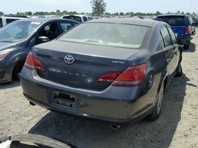 4T1BK36B68U290726 - 2008 TOYOTA AVALON XL/ GRAY photo 4