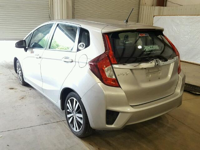 3HGGK5H8XFM719019 - 2015 HONDA FIT EX SILVER photo 3