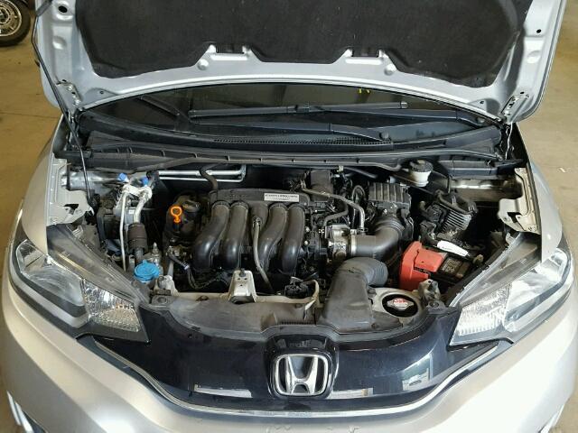 3HGGK5H8XFM719019 - 2015 HONDA FIT EX SILVER photo 7