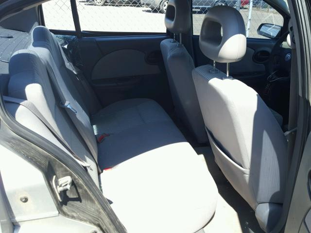 1G8AJ55F87Z176242 - 2007 SATURN ION LEVEL GRAY photo 6