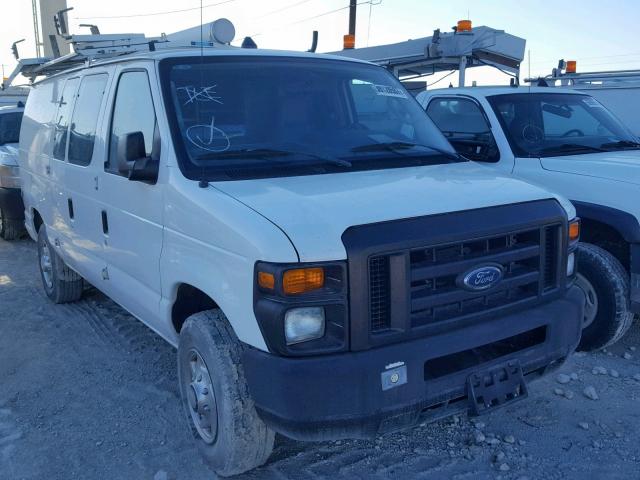 1FTNE2EL1ADA58909 - 2010 FORD ECONOLINE WHITE photo 1