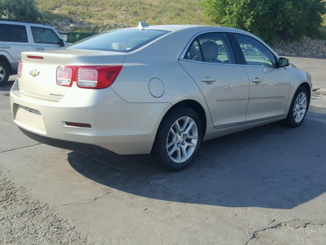 1G11C5SL7EF256262 - 2014 CHEVROLET MALIBU 1LT GOLD photo 4
