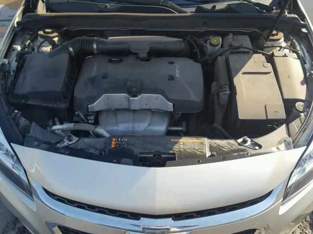 1G11C5SL7EF256262 - 2014 CHEVROLET MALIBU 1LT GOLD photo 7