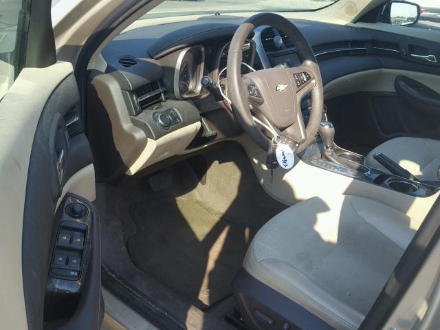 1G11C5SL7EF256262 - 2014 CHEVROLET MALIBU 1LT GOLD photo 9