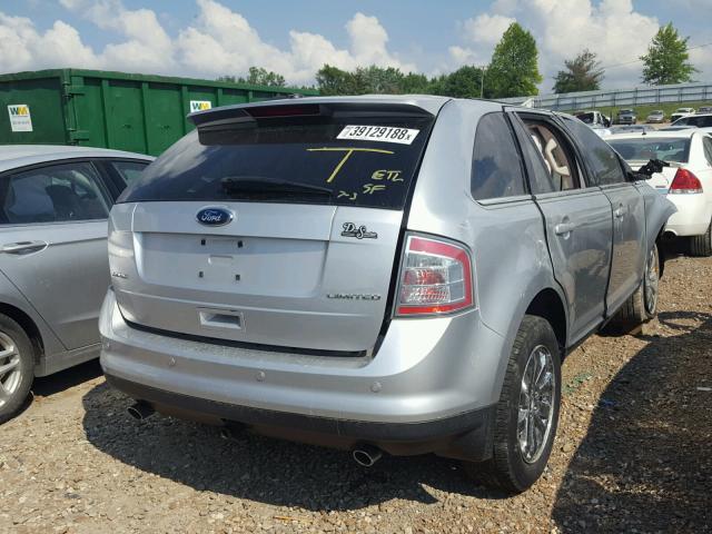 2FMDK39C19BA93192 - 2009 FORD EDGE LIMIT SILVER photo 4