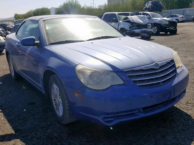 1C3LC55R08N260880 - 2008 CHRYSLER SEBRING TO BLUE photo 1