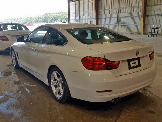 WBA3N3C56EK230237 - 2014 BMW 428 I WHITE photo 3