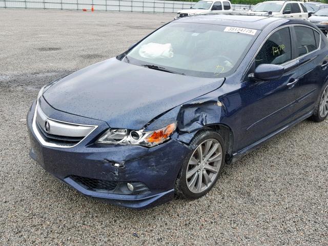 19VDE2E5XDE000838 - 2013 ACURA ILX 24 PRE BLUE photo 9