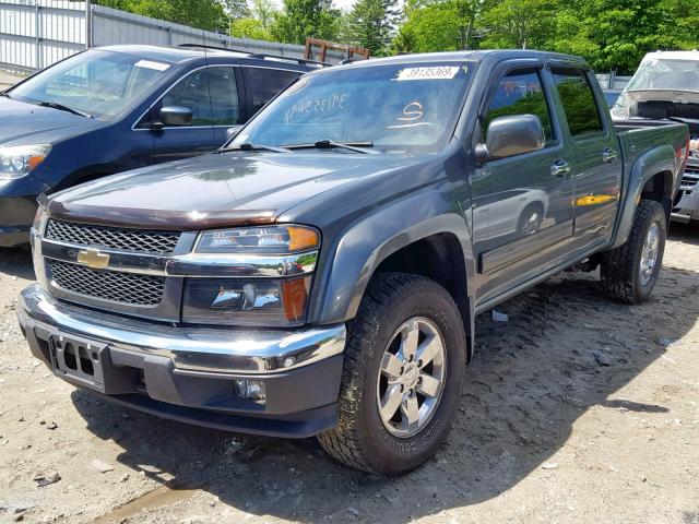 1GCHTDFE3B8101641 - 2011 CHEVROLET COLORADO L GRAY photo 2