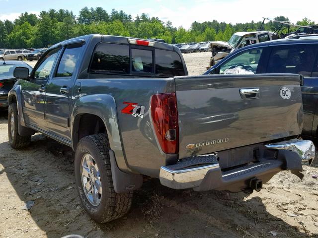 1GCHTDFE3B8101641 - 2011 CHEVROLET COLORADO L GRAY photo 3