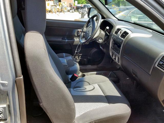 1GCHTDFE3B8101641 - 2011 CHEVROLET COLORADO L GRAY photo 5
