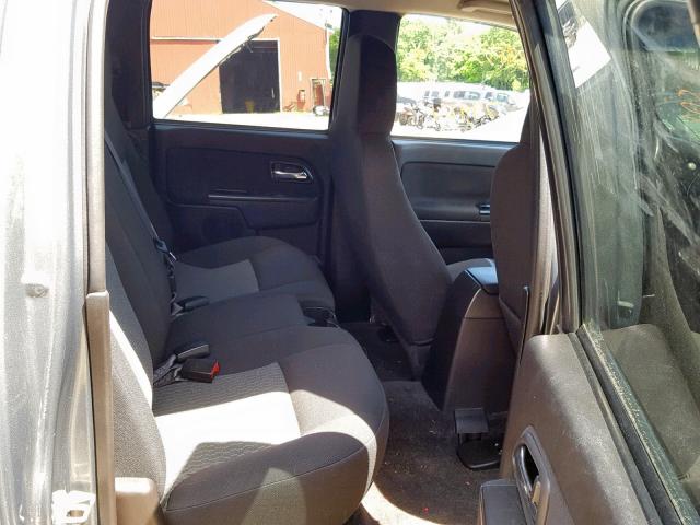 1GCHTDFE3B8101641 - 2011 CHEVROLET COLORADO L GRAY photo 6