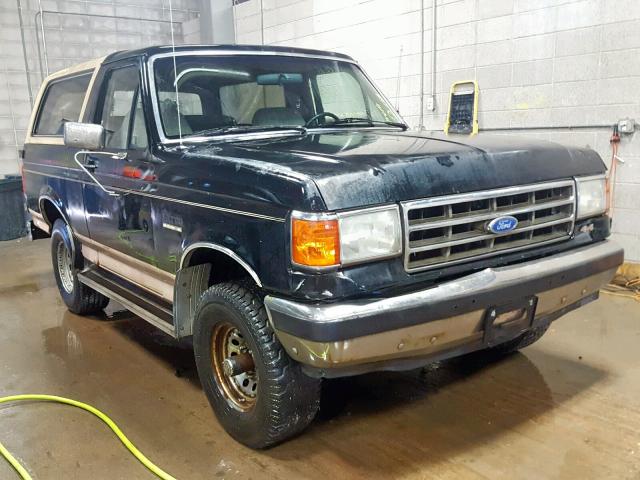 1FMEU15N6KLB36392 - 1989 FORD BRONCO U10 BLACK photo 1