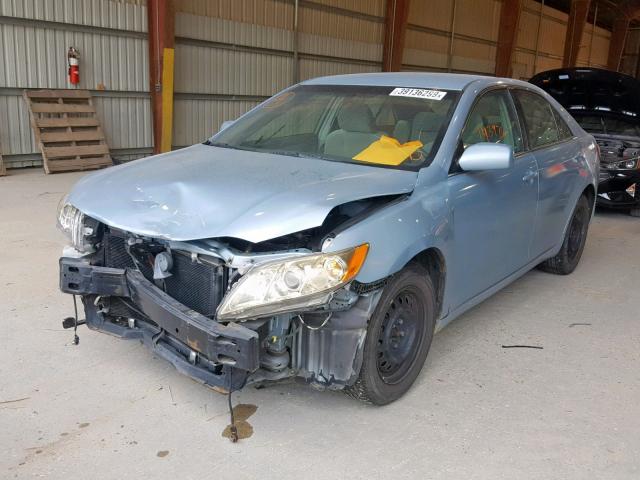 4T1BE46K97U599408 - 2007 TOYOTA CAMRY NEW BLUE photo 2