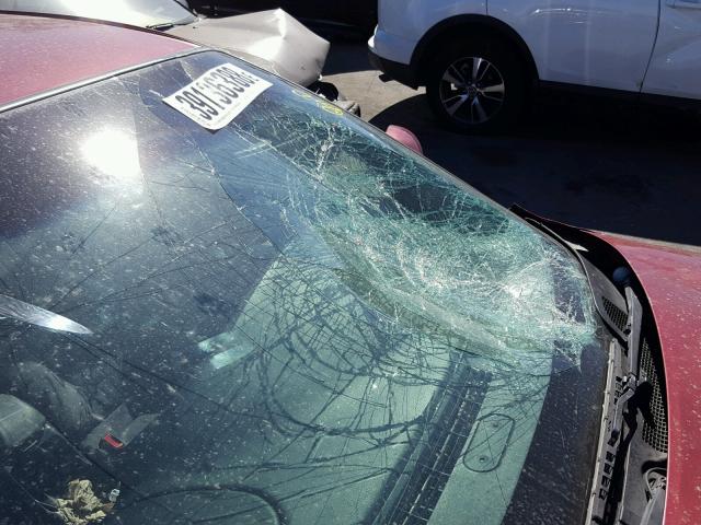 1G2WK52J71F220472 - 2001 PONTIAC GRAND PRIX RED photo 9