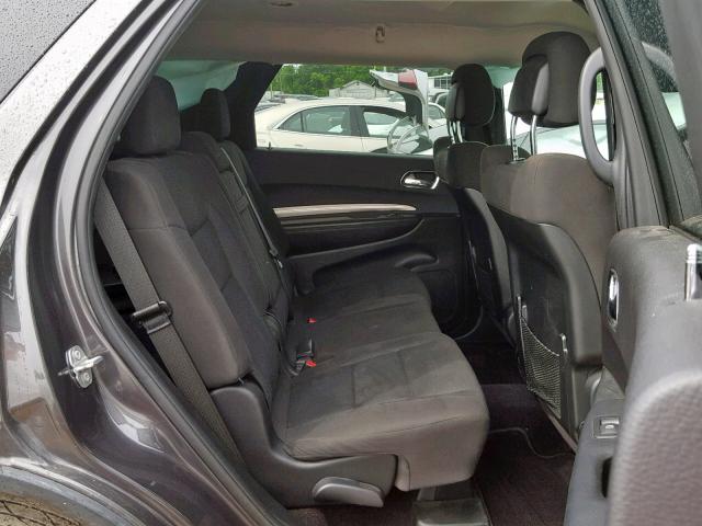 1C4SDJFT8GC433658 - 2016 DODGE DURANGO SS GRAY photo 6