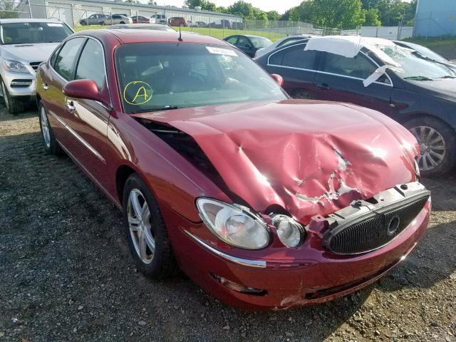 2G4WE567551216866 - 2005 BUICK LACROSSE C RED photo 1