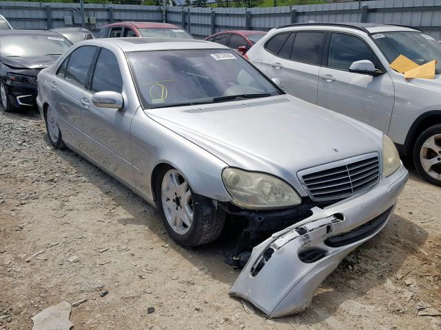 WDBNG75J73A376414 - 2003 MERCEDES-BENZ S 500 SILVER photo 1