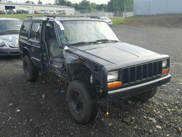 1J4FJ78SXWL235593 - 1998 JEEP CHEROKEE L BLACK photo 1