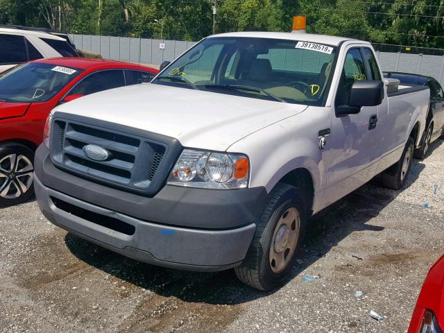 1FTRF12248KE14876 - 2008 FORD F150 WHITE photo 2