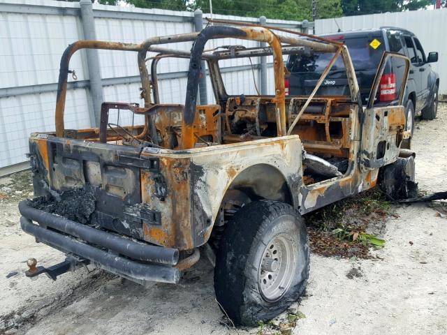 1J4FA39S24P725460 - 2004 JEEP WRANGLER X BURN photo 4