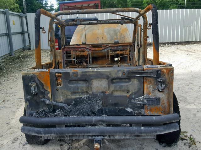 1J4FA39S24P725460 - 2004 JEEP WRANGLER X BURN photo 9