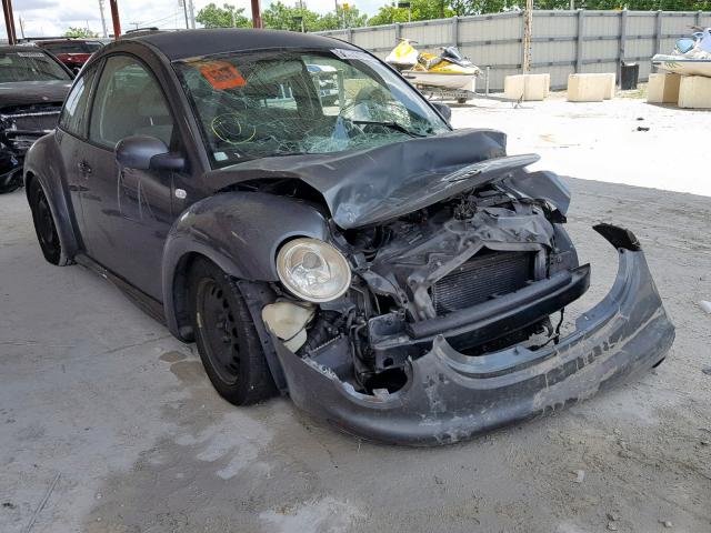 3VWCP21C72M412264 - 2002 VOLKSWAGEN NEW BEETLE გრაფიტი ფოტო 1