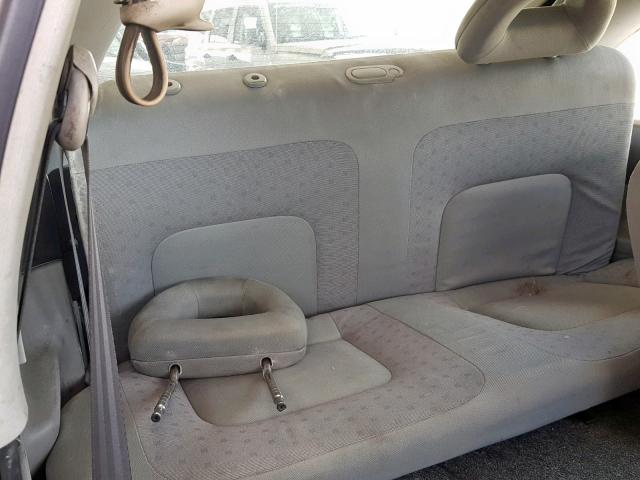 3VWCP21C72M412264 - 2002 VOLKSWAGEN NEW BEETLE გრაფიტი ფოტო 6