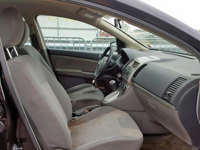 3N1AB61E09L694008 - 2009 NISSAN SENTRA 2.0 BLACK photo 5