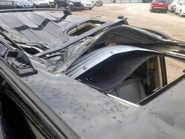 1J8HH48P77C502011 - 2007 JEEP COMMANDER BLACK photo 9