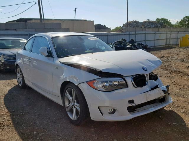 WBAUP7C53DVP24798 - 2013 BMW 128 I WHITE photo 1