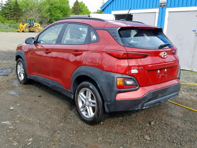 KM8K1CAA0KU206294 - 2019 HYUNDAI KONA SE RED photo 3