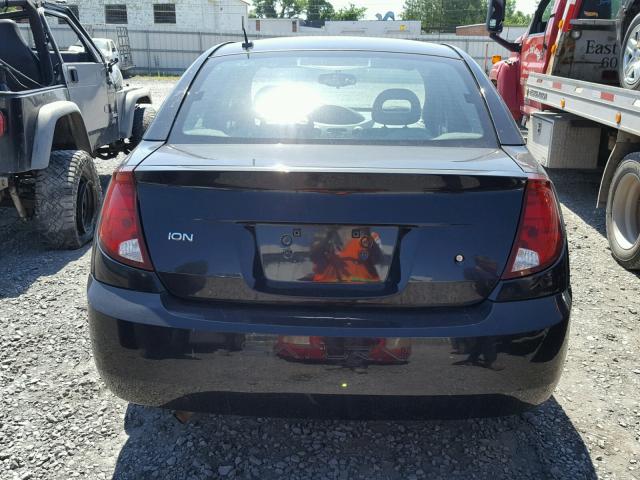 1G8AJ55F46Z102055 - 2006 SATURN ION BLACK photo 9