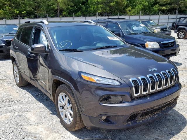 1C4PJLCB1FW517680 - 2015 JEEP CHEROKEE L GRAY photo 1