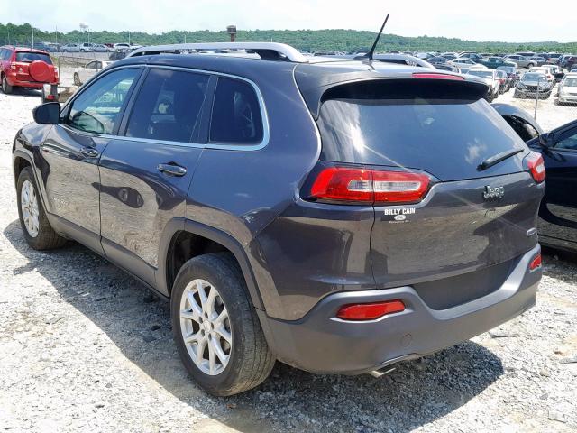 1C4PJLCB1FW517680 - 2015 JEEP CHEROKEE L GRAY photo 3