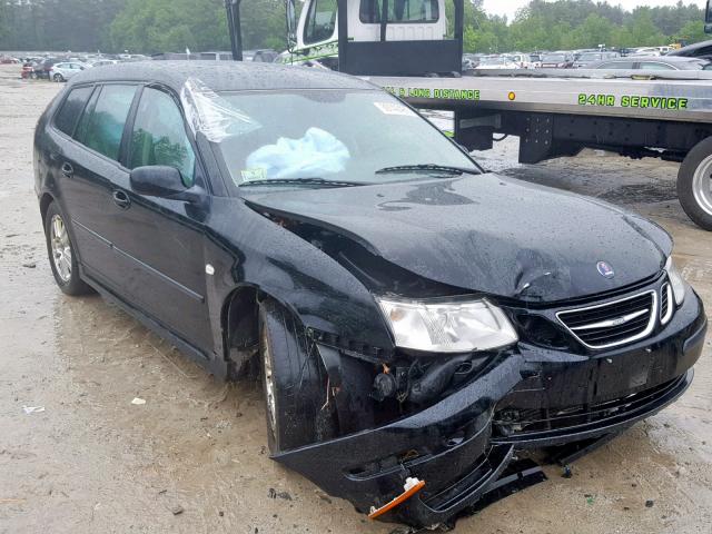 YS3FD59Y071134153 - 2007 SAAB 9-3 2.0T BLACK photo 1