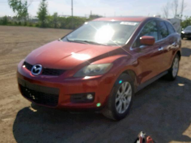 JM3ER293070163544 - 2007 MAZDA CX-7 RED photo 2