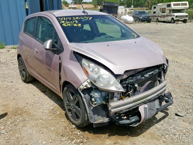 KL8CB6S93DC535505 - 2013 CHEVROLET SPARK LS PINK photo 1