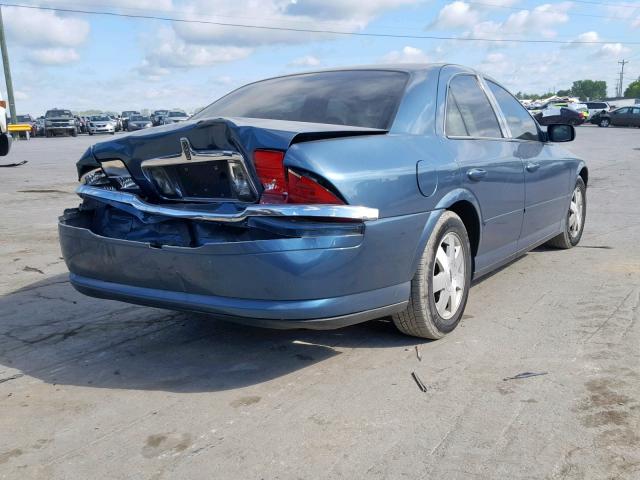 1LNHM87A52Y673547 - 2002 LINCOLN LS BLUE photo 4