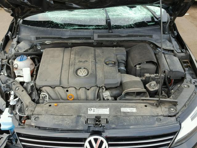 3VWLX7AJ4DM432258 - 2013 VOLKSWAGEN JETTA SEL BLACK photo 7