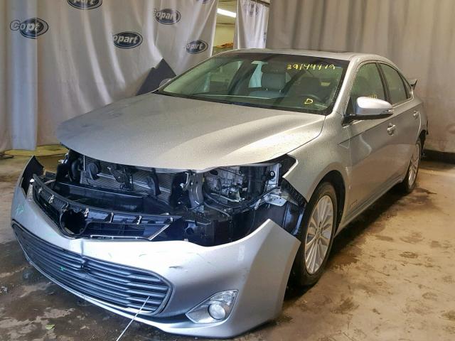 4T1BD1EB5FU039306 - 2015 TOYOTA AVALON HYB SILVER photo 2