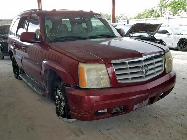 1GYEC63T04R108961 - 2004 CADILLAC ESCALADE L BURGUNDY photo 1